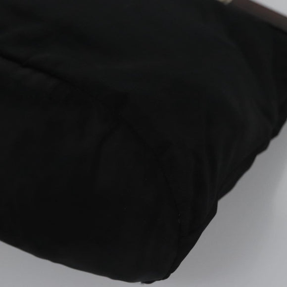 PRADA Hand Bag Nylon Black Auth bs22998