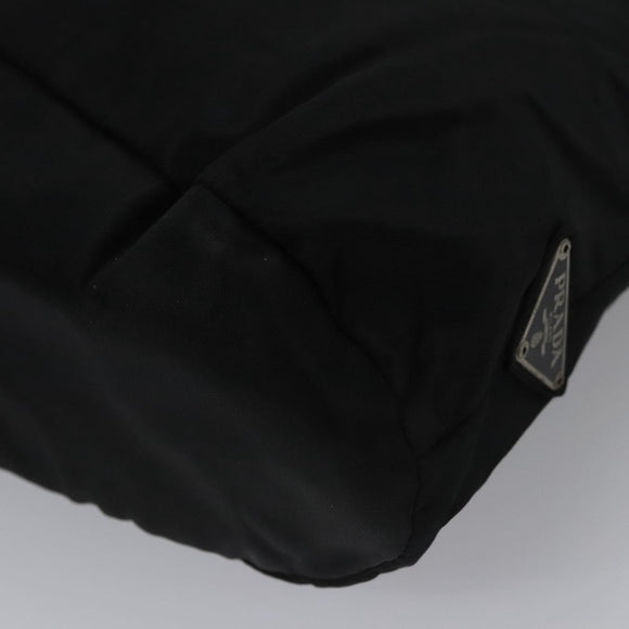 PRADA Hand Bag Nylon Black Auth bs22998