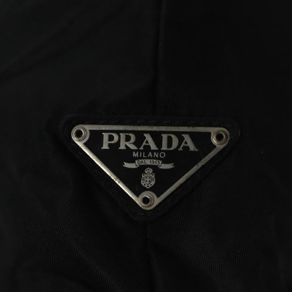 PRADA Hand Bag Nylon Black Auth bs22998