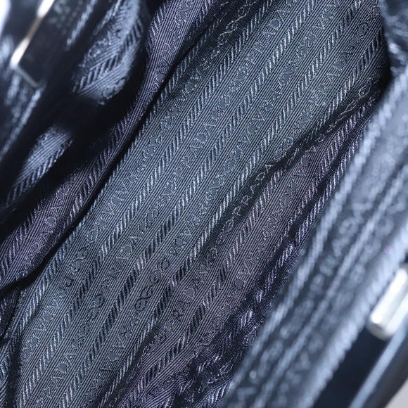 PRADA Hand Bag Nylon Black Auth bs22998