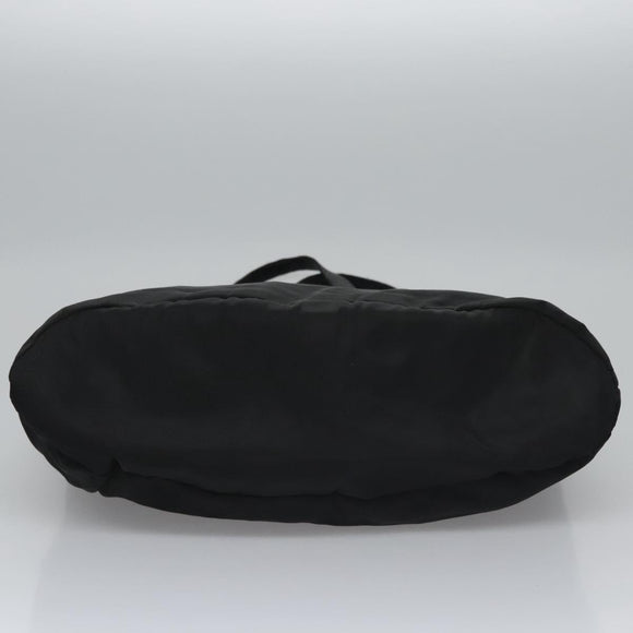 PRADA Hand Bag Nylon Black Auth bs22998