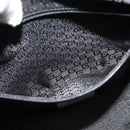 GUCCI Tote Bag Canvas Leather Gray Black Silver 002 1122 Auth bs23009-20