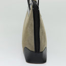 GUCCI Tote Bag Canvas Leather Gray Black Silver 002 1122 Auth bs23009-3