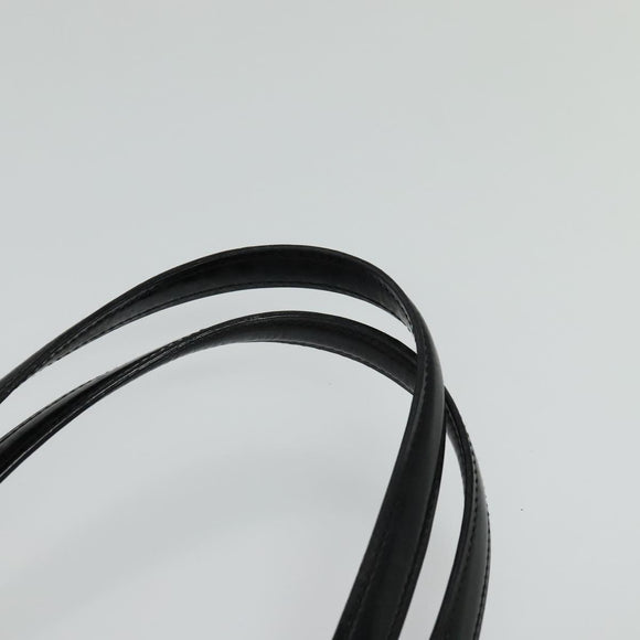 GUCCI Tote Bag Canvas Leather Gray Black Silver 002 1122 Auth bs23009