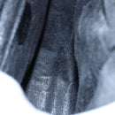 GUCCI Hand Bag Leather Metal Black Silver Auth bs23013-15