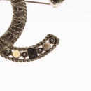 CHANEL COCO Mark Brooch Metal Gold Tone CC Auth bs23015-10