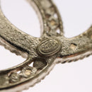 CHANEL COCO Mark Brooch Metal Gold Tone CC Auth bs23015-13