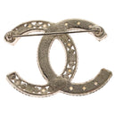 CHANEL COCO Mark Brooch Metal Gold Tone CC Auth bs23015-3