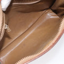 CELINE Macadam Canvas Clutch Bag PVC Beige Gold Auth bs23019-10