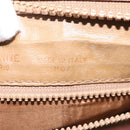 CELINE Macadam Canvas Clutch Bag PVC Beige Gold Auth bs23019-12