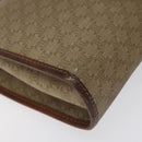 CELINE Macadam Canvas Clutch Bag PVC Beige Gold Auth bs23019-14
