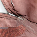 HERMES Her Line Hand Bag Canvas Brown Auth bs23027-18