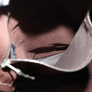 HERMES Her Line Hand Bag Canvas Brown Auth bs23027-19