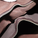 HERMES Her Line Hand Bag Canvas Brown Auth bs23027-11