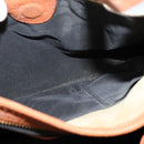 BURBERRY Blue Label Shoulder Bag Canvas Beige Gold Auth bs23029-19