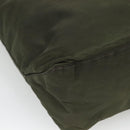 PRADA Tote Bag Nylon Khaki Silver Auth bs23051-17