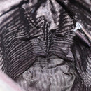 PRADA Tote Bag Nylon Khaki Silver Auth bs23051-21