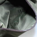 PRADA Tote Bag Nylon Khaki Silver Auth bs23051-11