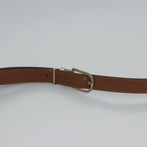 Christian Dior Honeycomb Canvas Shoulder Bag PVC Leather Beige Auth bs23056