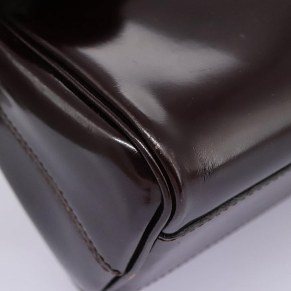 Gianni Versace Shoulder Bag Leather 2way Brown Auth bs23058