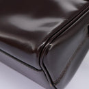 Gianni Versace Shoulder Bag Leather 2way Brown Auth bs23058-14