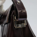 Gianni Versace Shoulder Bag Leather 2way Brown Auth bs23058-10