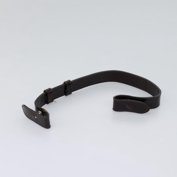 Gianni Versace Shoulder Bag Leather 2way Brown Auth bs23058