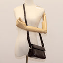 Gianni Versace Shoulder Bag Leather 2way Brown Auth bs23058-25