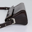 Gianni Versace Shoulder Bag Leather 2way Brown Auth bs23058-4