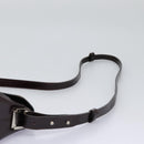 Gianni Versace Shoulder Bag Leather 2way Brown Auth bs23058-9