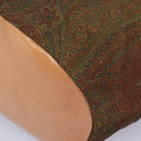 ETRO Paisley Shoulder Bag Nylon Brown Red Green Auth bs23067-16