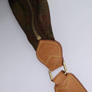 ETRO Paisley Shoulder Bag Nylon Brown Red Green Auth bs23067-17