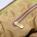 ETRO Paisley Shoulder Bag Nylon Brown Red Green Auth bs23067-20