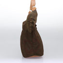 ETRO Paisley Shoulder Bag Nylon Brown Red Green Auth bs23067-4