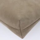 Salvatore Ferragamo Vala Shoulder Bag Suede Beige Auth bs23073-14