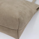 Salvatore Ferragamo Vala Shoulder Bag Suede Beige Auth bs23073-16