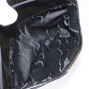 Salvatore Ferragamo Vala Shoulder Bag Patent leather Black Gold Auth bs23082-23