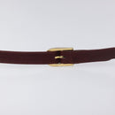 CELINE C Sulky Shoulder Bag Red Gold Auth bs23084-8