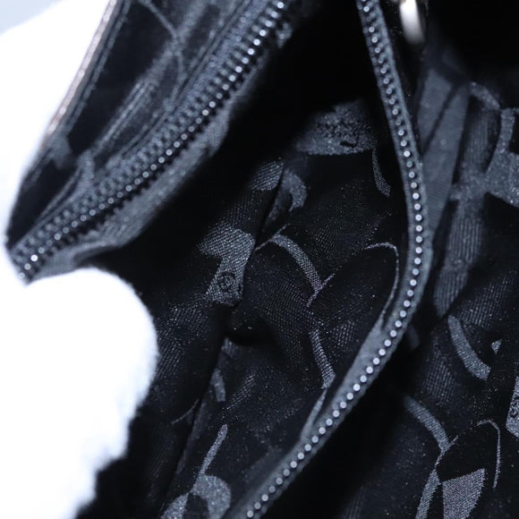 Salvatore Ferragamo Shoulder Bag Leather Brown Silver Auth bs23091