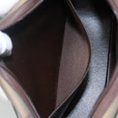 Burberrys Nova Check Shoulder Bag Canvas Leather Brown Gold Auth bs23092-12