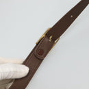 Burberrys Nova Check Shoulder Bag Canvas Leather Brown Gold Auth bs23092-8