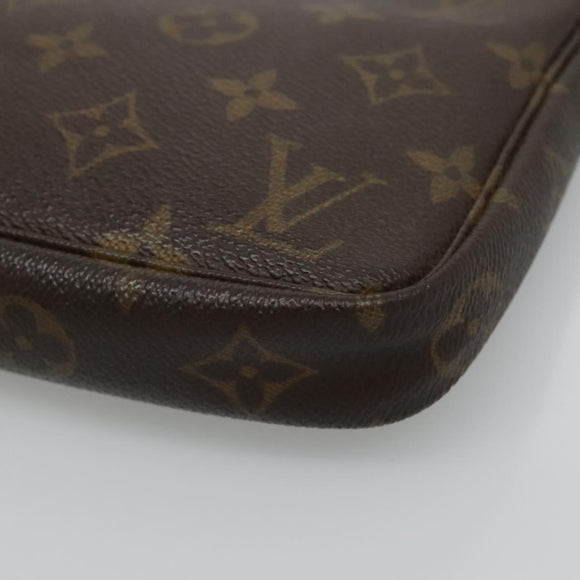 LOUIS VUITTON Monogram Pochette Accessoires Pouch M51980 LV Auth bs23104