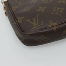 LOUIS VUITTON Monogram Pochette Accessoires Pouch M51980 LV Auth bs23104-15