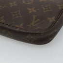 LOUIS VUITTON Monogram Pochette Accessoires Pouch M51980 LV Auth bs23104-16