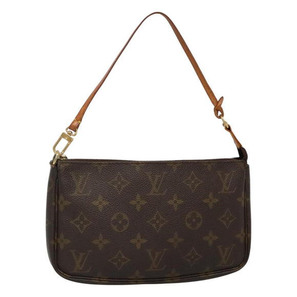 LOUIS VUITTON Monogram Pochette Accessoires Pouch M51980 LV Auth bs23104