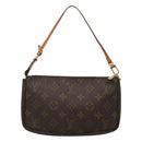 LOUIS VUITTON Monogram Pochette Accessoires Pouch M51980 LV Auth bs23104-2