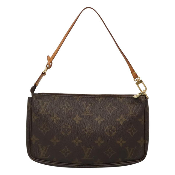 LOUIS VUITTON Monogram Pochette Accessoires Pouch M51980 LV Auth bs23104