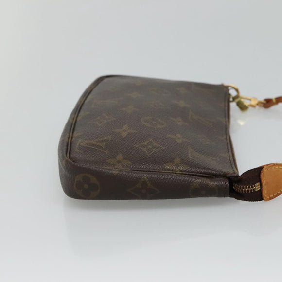 LOUIS VUITTON Monogram Pochette Accessoires Pouch M51980 LV Auth bs23104