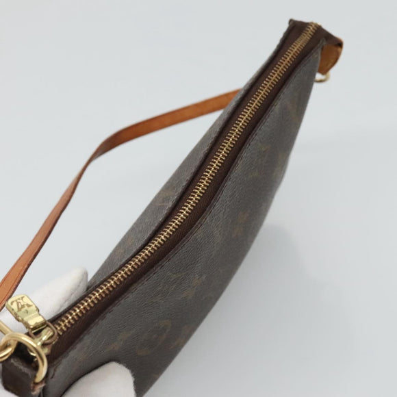 LOUIS VUITTON Monogram Pochette Accessoires Pouch M51980 LV Auth bs23104