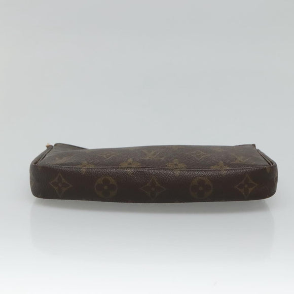 LOUIS VUITTON Monogram Pochette Accessoires Pouch M51980 LV Auth bs23104